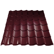 Металлочерепица Grand Line Classic Granite Hdx 0.5 Ral 3005