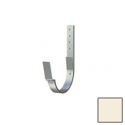 Крюк желоба Lindab K21 125/87 001 белый