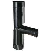 Отвод трубы Wijo 150/100 белый