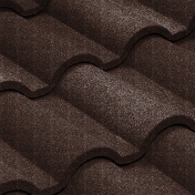 Черепица композитная Metrotile Romana коричневая
