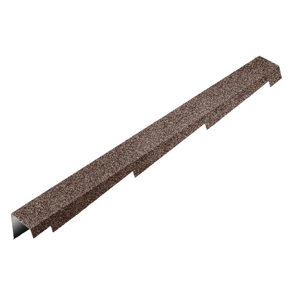 Планка торцевая Metrotile Aquapan Кофе левая Планка торцевая Metrotile Aquapan Кофе левая