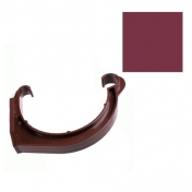 Крюк желоба пластиковый Docke 120/85 Гранат короткий