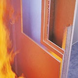 Гипсоволокнистый лист Кнауф-файерборд негорючий 2500х1200х12,5 мм