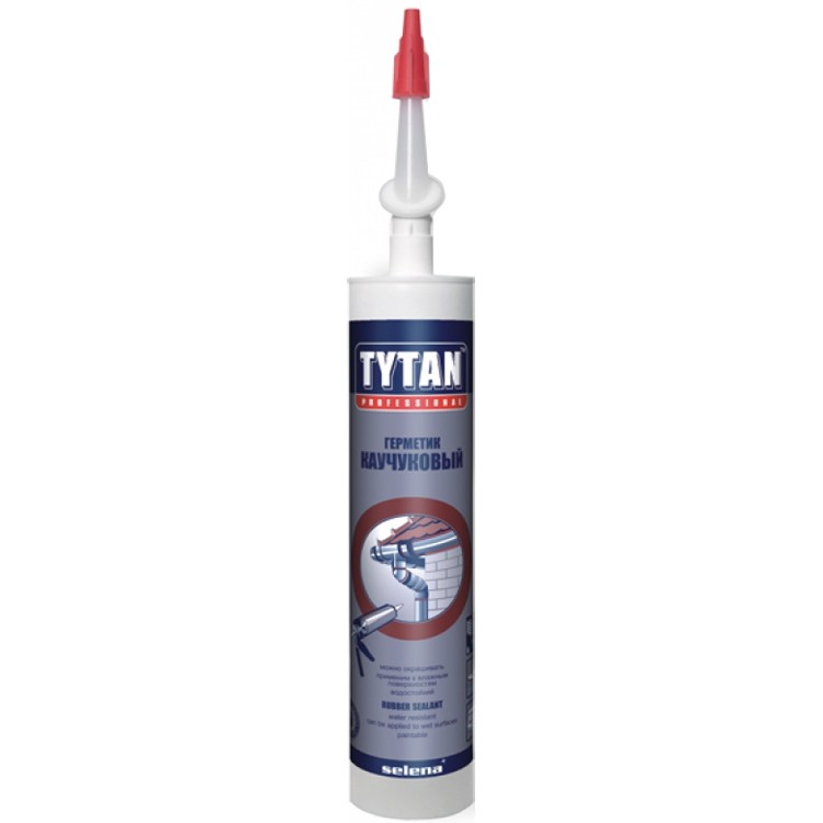 Герметик каучуковый Tytan Professional бесцветный Герметик каучуковый Tytan Professional бесцветный