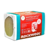 Базальтовая вата Rockwool Акустик Баттс 1000х600х75 мм
