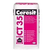 Штукатурка минеральная Ceresit Ct 35 Короед белая 2,5 мм