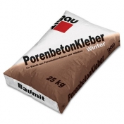 Кладочная смесь зимняя Baumit PorenbetonKleber Winter для газобетона