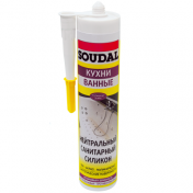 Герметик силиконовый Soudal санитарный 300 мл
