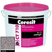 Штукатурка декоративная Ceresit Ct 710 Visage Гранит Nepal Red