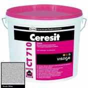 Штукатурка декоративная Ceresit Ct 710 Visage Гранит Nordic White