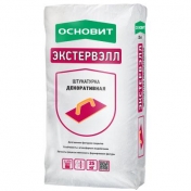 Штукатурка декоративная Основит Экстервэлл Os-2.5 Gk Короед серая